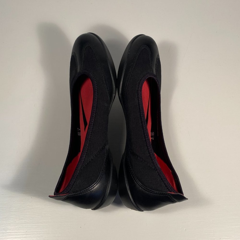 Ecco Black Leather Comfort Flats Women 40_6